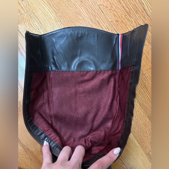 Tommy Hilfiger dark brown tall boots size 7 - Picture 9 of 10